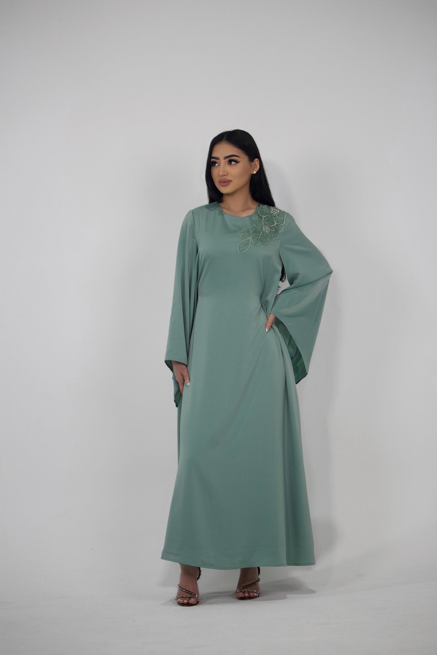 MIA | TEAL MAXI DRESS