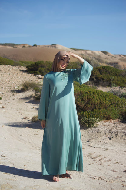 MIA | TEAL MAXI DRESS