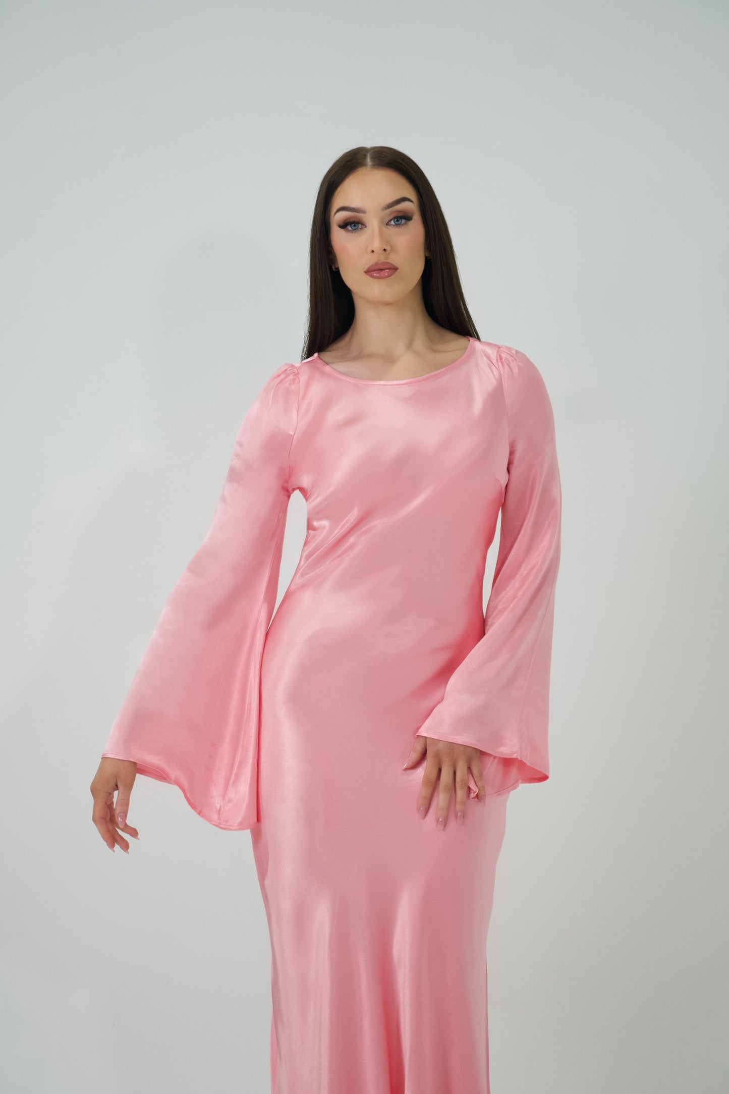 ZARA | PINK MAXI DRESS