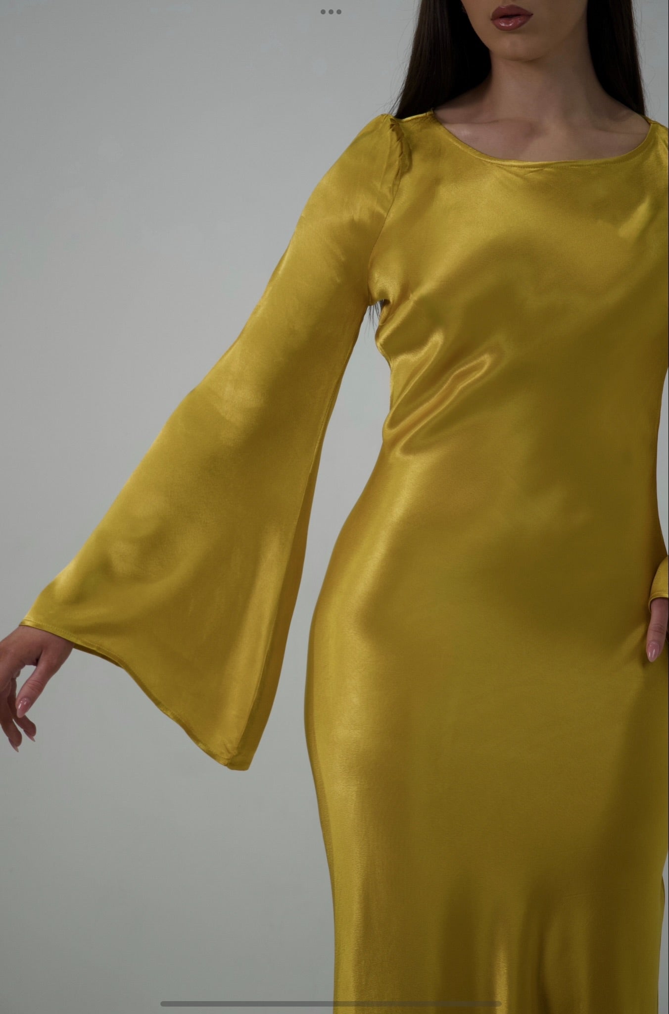 ZARA | YELLOW MAXI DRESS