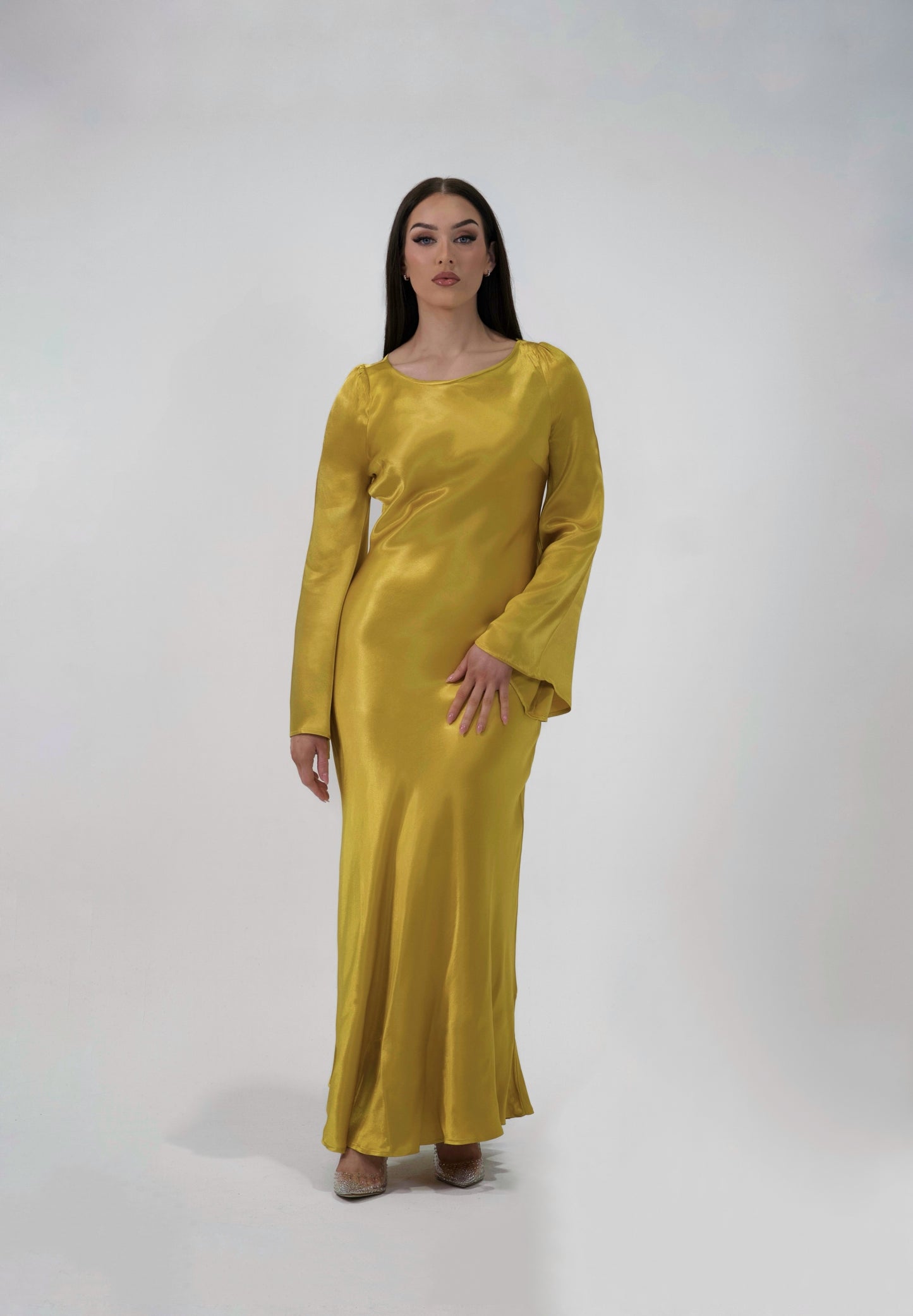 ZARA | YELLOW MAXI DRESS