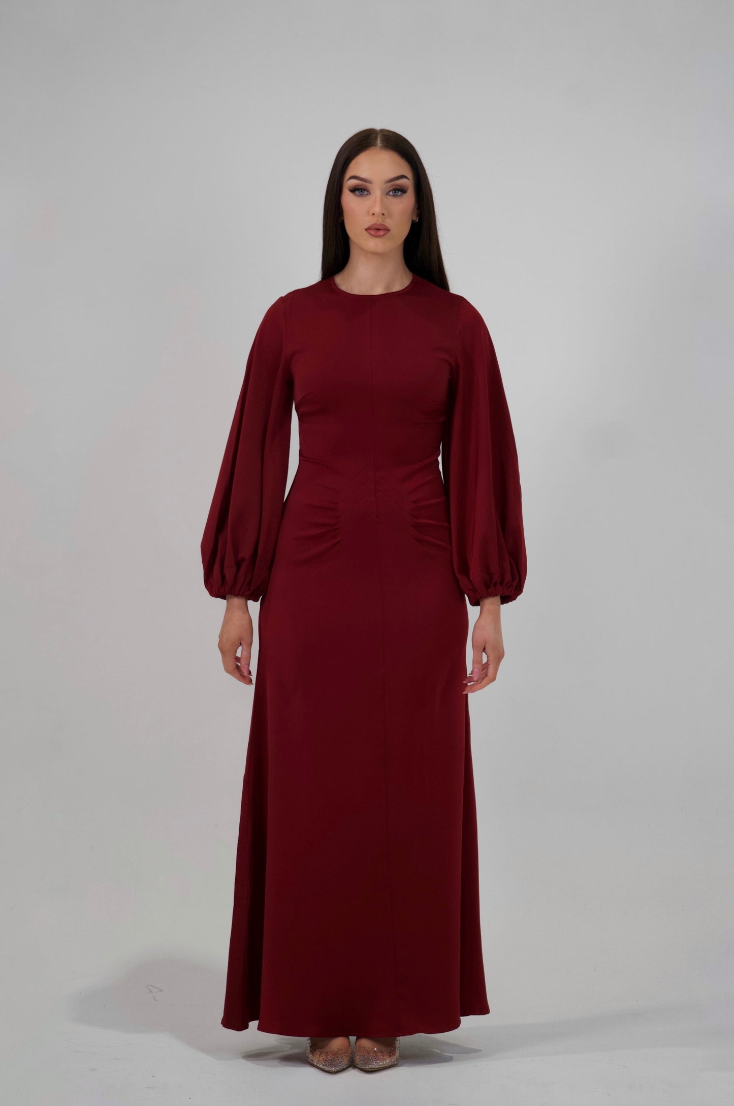 NOOR | RED MAXI DRESS