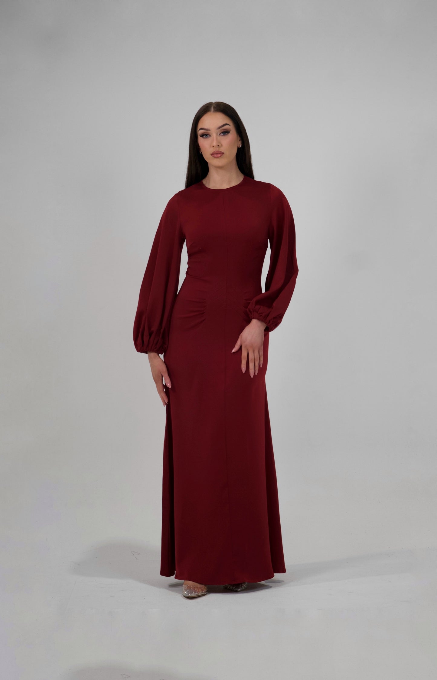 NOOR | RED MAXI DRESS